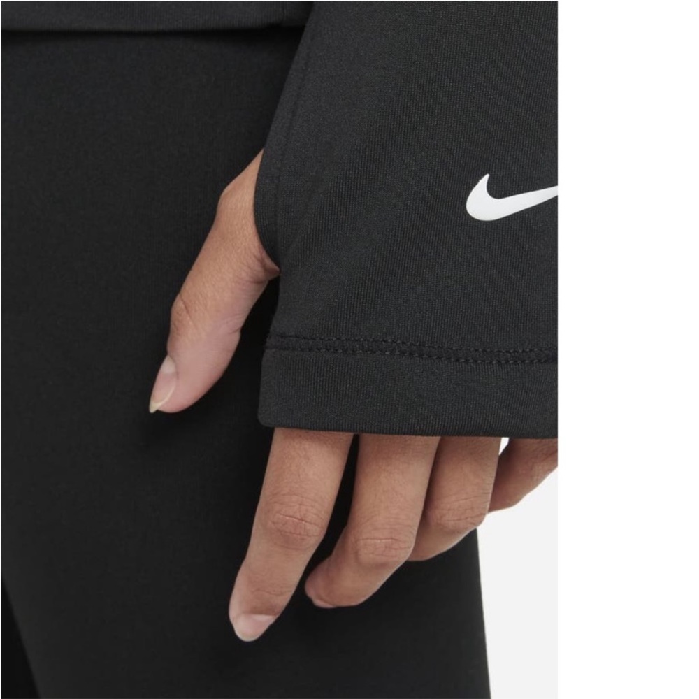 Nike Pro Dri-FIT Big Kids' (Girls) Long-Sleeve Training Top - Picture 2 of 14